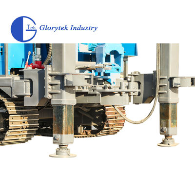GL600S Steel Crawler Type Water Well Drill/Drilling Rig với DTH Hammer hoặc Mud Pump cho khoan