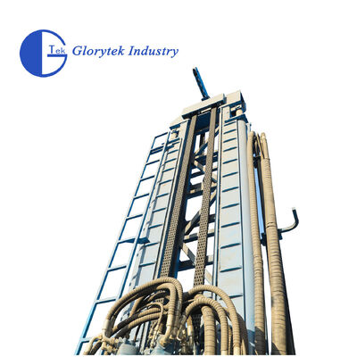 GL600S Steel Crawler Type Water Well Drill/Drilling Rig với DTH Hammer hoặc Mud Pump cho khoan