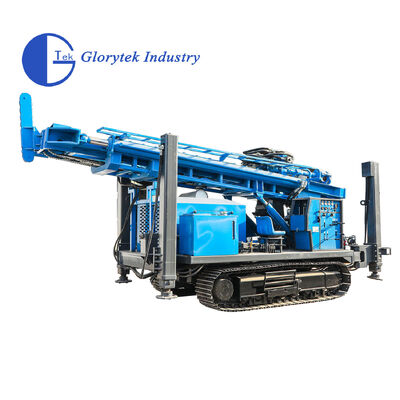 GL600S Top Hammer Hydraulic Rotary Drilling Rig cho giếng nước và giếng địa nhiệt