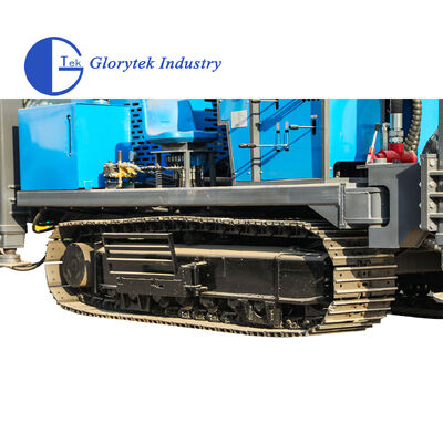 GL600S Top Hammer Hydraulic Rotary Drilling Rig cho giếng nước và giếng địa nhiệt
