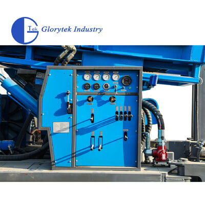 GL600S Top Hammer Hydraulic Rotary Drilling Rig cho giếng nước và giếng địa nhiệt