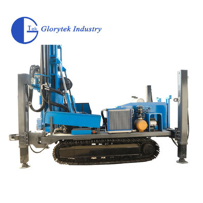 Gl600s Top Hammer Crawler Type Water Well Drill / Drilling Rig cho độ sâu 600m