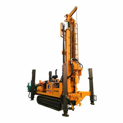 Máy khoan/máy khoan giếng nước loại bánh xích GL400S cho độ sâu khoan 400M và đường kính lỗ 105-350mm