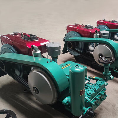 High Quality Horizontal Three Cylinder Reciprocating Single Acting Piston Pump for Core Drilling