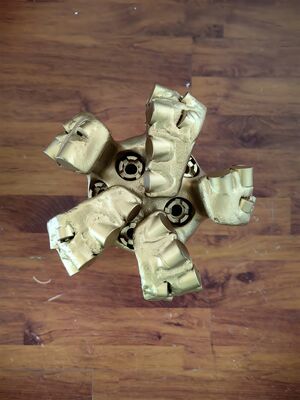 8 1/2 Inch 5 Lưỡi Mũi Khoan PDC cho Giếng Nước với Ren API REG