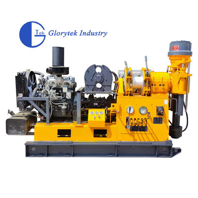 XY-3 Core Drilling Rig với độ sâu khoan 600m, đường kính bên trong trục 96mm và công suất nâng 3000kg cho thăm dò địa chất