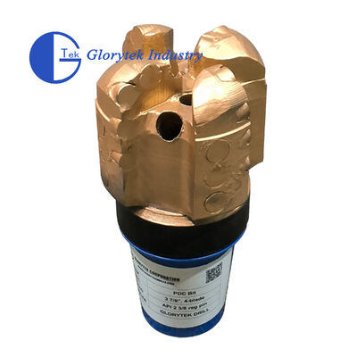 PDC khoan bit 3 7/8 inch 4 Blades cho khai thác mỏ