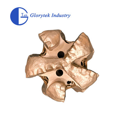 6 inch PDC khoan bit 5 Blade thép hoặc cơ thể ma trận cho các dự án khai thác mỏ
