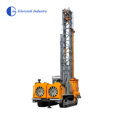 R880L bề mặt tích hợp máy khoan quay Tricone / khoan khoan được trang bị động cơ Cummins hiệu suất cao