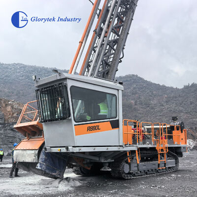 R880L bề mặt tích hợp máy khoan quay Tricone / khoan khoan được trang bị động cơ Cummins hiệu suất cao