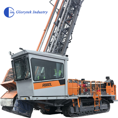 R880L bề mặt tích hợp máy khoan quay Tricone / khoan khoan được trang bị động cơ Cummins hiệu suất cao