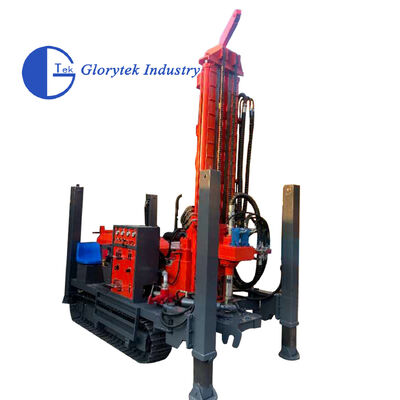 Loại bánh xích Máy khoan giếng sâu 200m Máy khoan giếng nước GL200S