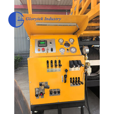 Máy khoan lõi thủy lực toàn phần C2500T với cáp dẫn hướng, khả năng khoan sâu 2500m