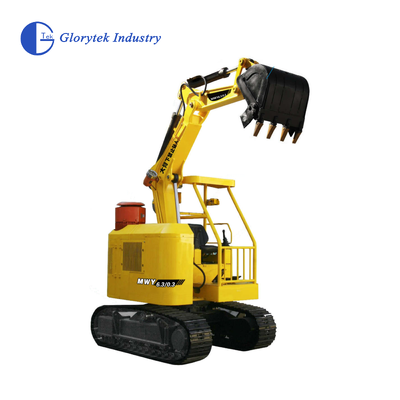 6.3T Máy đào khai thác ngầm (660V/1140V)    0.3m3 Bucket, lực đào 40kN, Bộ tải đường bộ nhỏ gọn với tùy chọn Hydraulic Breaker
