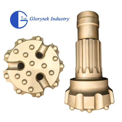 Thị trường toàn cầu DTH Hammer Bit Tất cả các kích thước với QL Shank Types for Rock Drilling